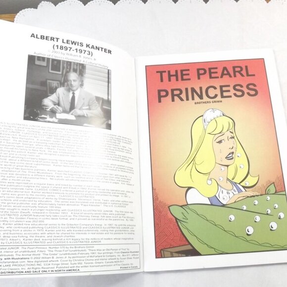 The Pearl Princess, Classics Illustrated Junior Comic Book, No. 570 - Picture 4 of 10